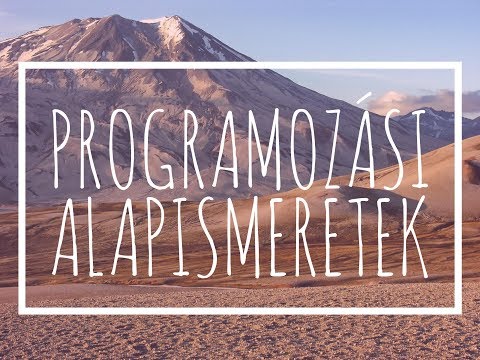 Programozási alapismeretek logo