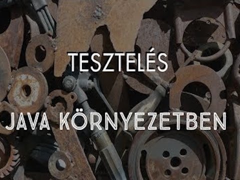 Tesztelés Java környezetben logo